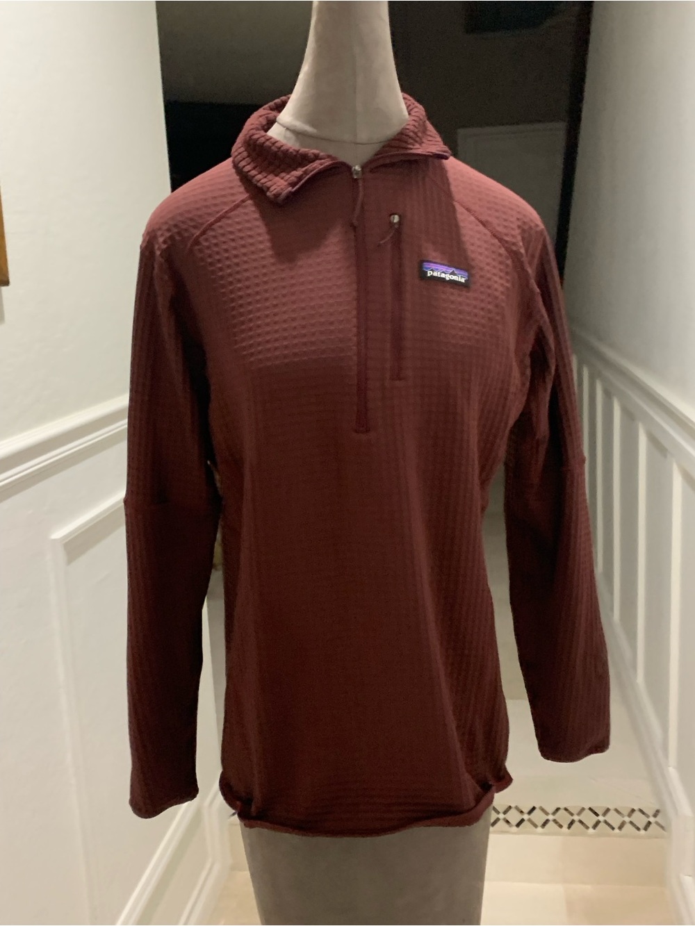 Patagonia Worn Wear Women's R1 Pullover Top Size L